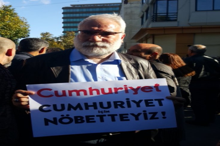 İmambakır Üküş'ten Cumhuriyet Gazetesi'ne dayanışma ziyareti