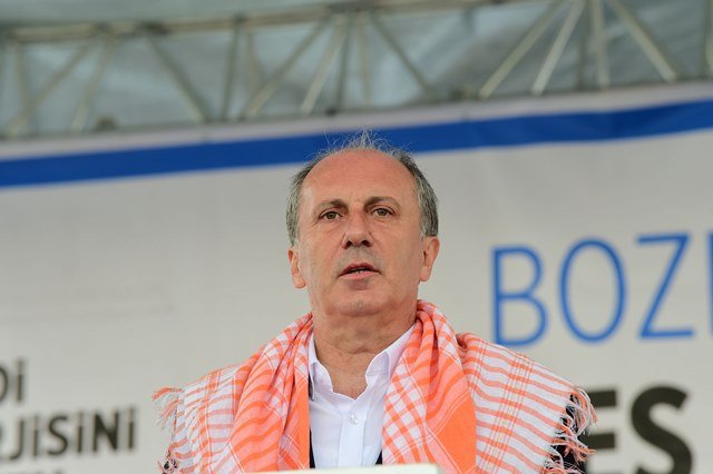 Muharrem İnce, Denizli'nin Bozkurt ilçesinde vatandaşlara hitaben konuştu