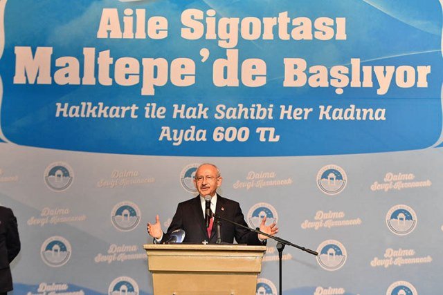 Kılıçdaroğlu, 'Aile Sigortası’nı Maltepe’de başlattı