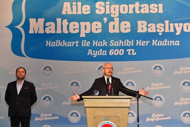 Kılıçdaroğlu, 'Aile Sigortası’nı Maltepe’de başlattı