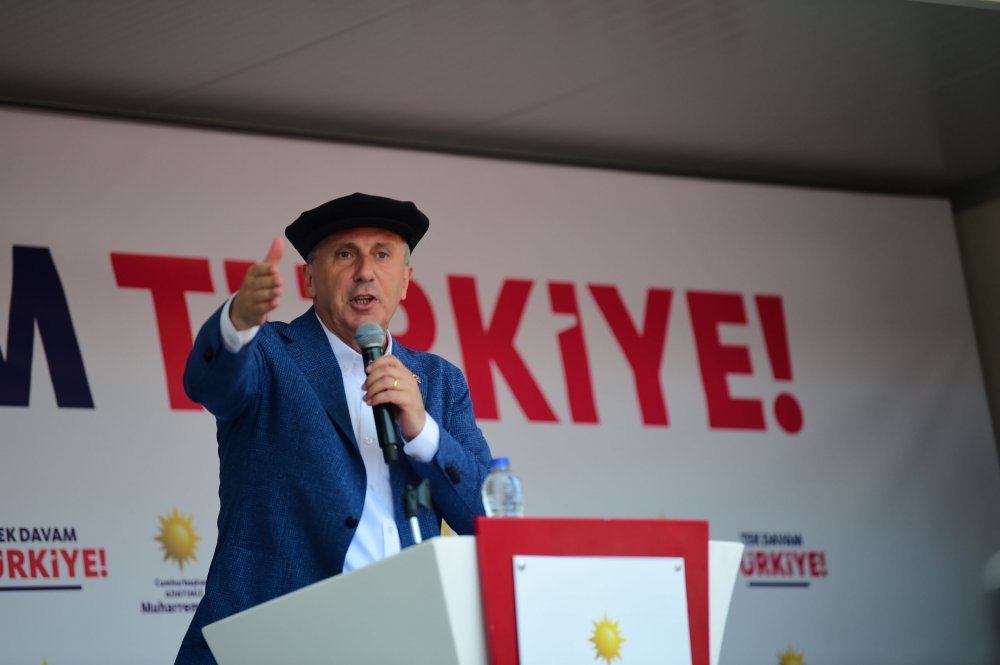 Muharrem İnce Aksaray mitinginde konuştu