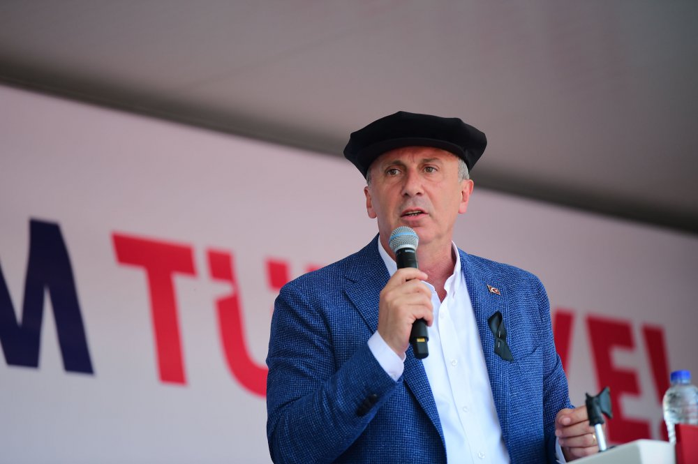 Muharrem İnce Aksaray mitinginde konuştu