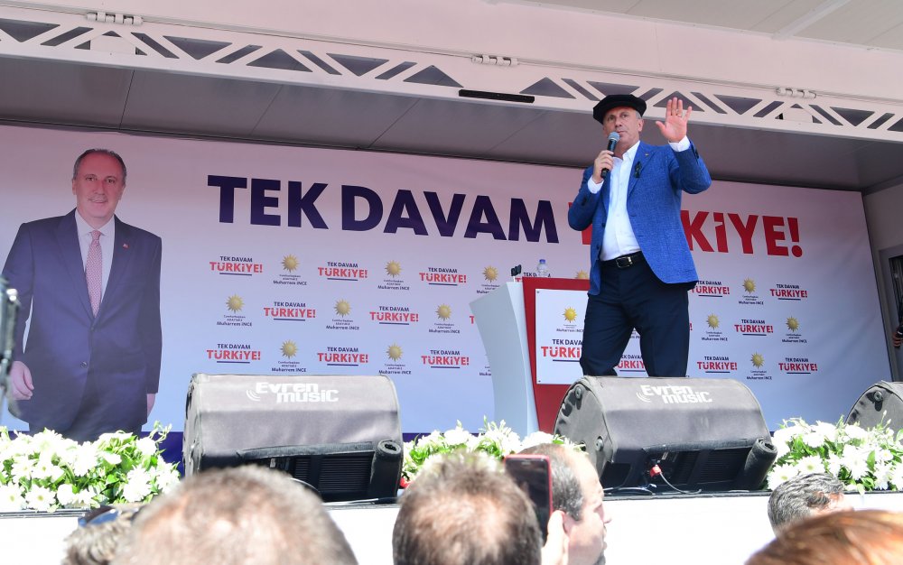 Muharrem İnce Aksaray mitinginde konuştu