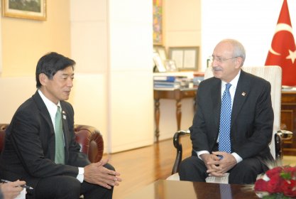 Kılıçdaroğlu, Japonya'nın Ankara Büyükelçisi ile görüştü