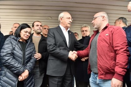 Kılıçdaroğlu Erdin Bircan'ın ailesine başsağlığı ziyaretinde bulundu