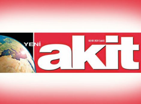 Akit gazetesinden şok manşet!