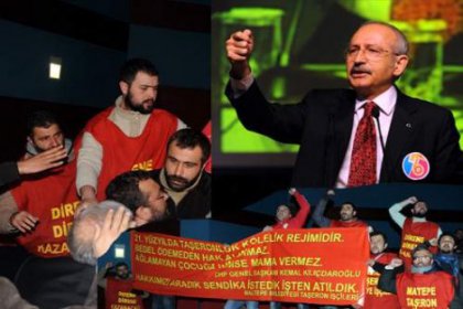 Taşeron İşçilerden CHP'ye Ziyaret