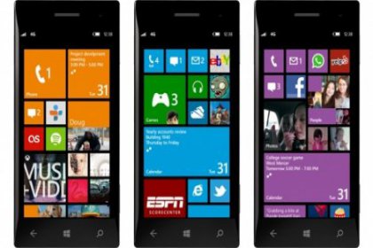 Windows 8 telefonları tanıtıldı