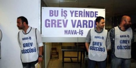 Grevi bitiremeyen THY mahkemeye de gidiyor!