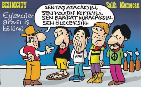 Memecan’dan yandaş Gezi karikatürü