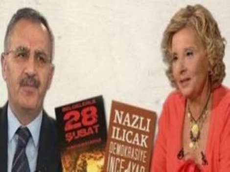 Nazlı Ilıcak'la Saygı Öztürk canlı yayında ''yandaş'' tartışmasına girdi