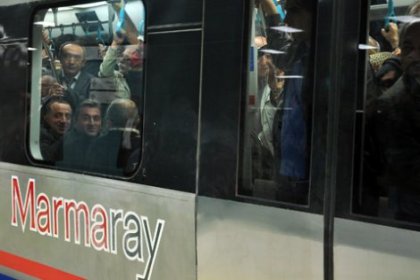 Marmaray'a basın engeli