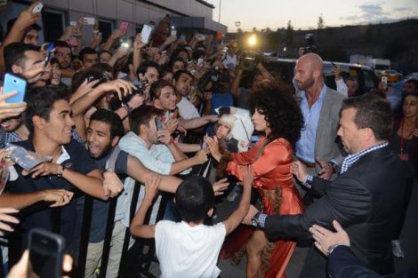 Lady Gaga İstanbul'a geldi