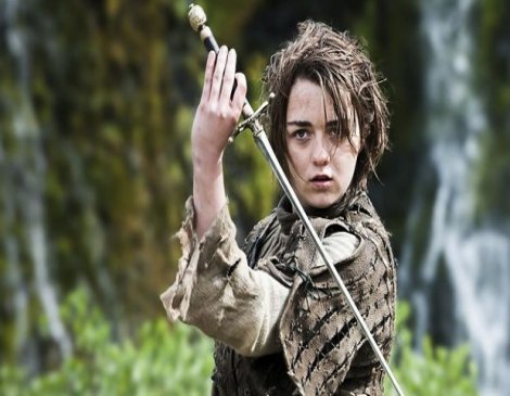 Arya Stark'tan altıncı sezon öncesi ipucu