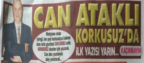 Can Ataklı Korkusuz'da