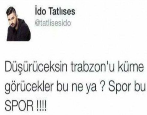 İdo'nun Trabzonspor tweet'i olay yarattı