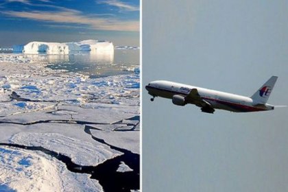 'Kayıp Malezya uçağı rotasını Antarktika’ya çevirdi'