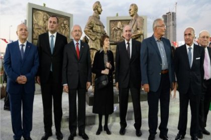Kılıçdaroğlu, Atatürk ve İnönü Anıtı’nı açtı