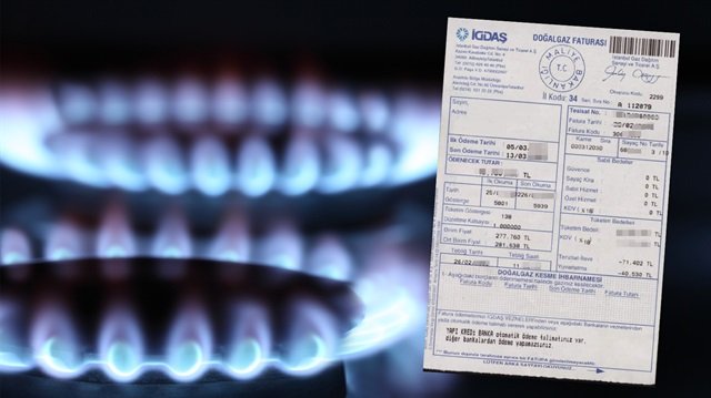 Doğalgaz faturalarında taksit dönemi