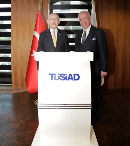 Kılıçdaroğlu, TÜSİAD'ı ziyaret etti