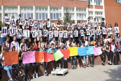 Anadolu Üniversitesi’nde bölünme protestosu