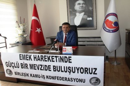 Birleşik Kamu İş Genel Başkanı Mehmet Balık: Emek hareketinde güçlü bir mevzide buluşuyoruz