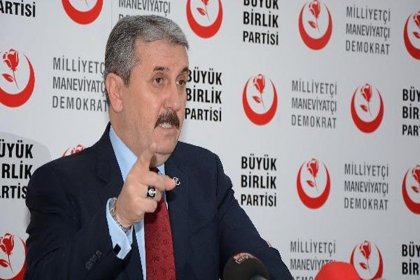 Destici lütfetti: PYD/YPG unsurlarından temizlenirse bölgenin Suriye rejimine bırakılmasında sakınca yok