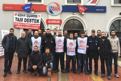 İZBAN, grevdeki işçilere yüzde 26'lık zam teklifini geri çekti