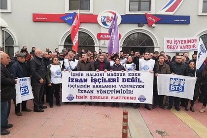 İZBAN'daki grev kırıcılığı yargıya taşındı