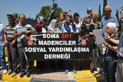 Madenci aileleri, 'adalet buluşması' için Soma'dan yola çıktı