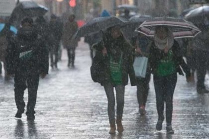 Meteoroloji'den İstanbul için sağanak yağış uyarısı