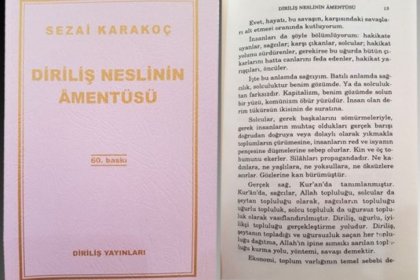 Okullarda dağıtılan kitaptan: Sağcılar Allah topluluğu, solcular şeytan topluluğu!