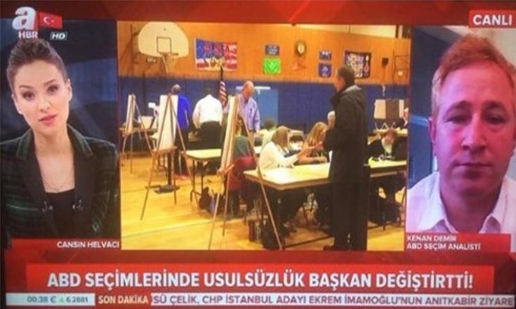 A Haber'in 'seçim analisti' diye canlı yayına çıkardığı kişi kebapçı çıktı