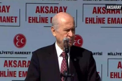 Bahçeli: Patlıcan ucuzladığında herkes alır yer, beka yenir mi?