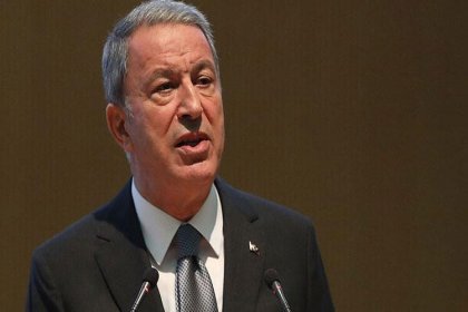 Bakan Akar: KKTC bayrağının yakılmasını en sert şekilde kınıyoruz