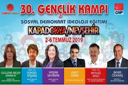 CHP Parti Okulu’nun 30. Gençlik Kampı Nevşehir’de başladı