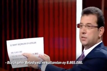 Ekrem İmamoğlu, Binali Yıldırım'ın 'seçmenin tipine bakarak oy pusulası vermediler' iddiasını rakamlarla çürüttü