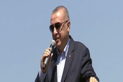 Erdoğan: Bize Mursi'yi hatırlatanlarla yarışıyoruz