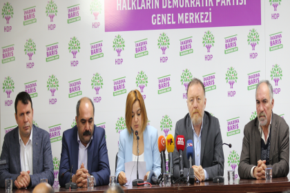 HDP, HDK, DTK ve DBP'den ortak açıklama: Kendi bekası için ülkeyi savaşa sürükleyen iktidara 'dur' demek bütün Türkiye halklarının sorumluluğudur