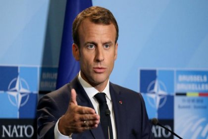 Macron: Türkiye bazen IŞİD'le bağlantılı gruplarla birlikte çalışıyor