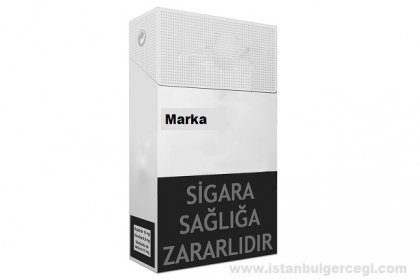 Sigara paketleri firma logosuz, tek tip ve tek renk