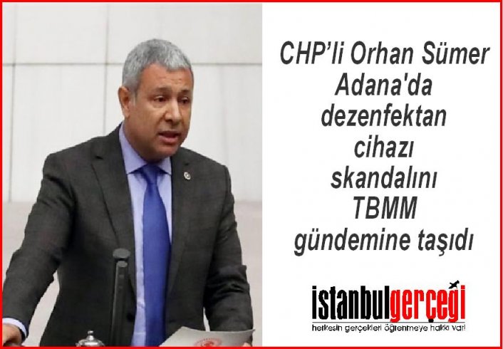 Adana'da dezenfektan cihazı skandalı