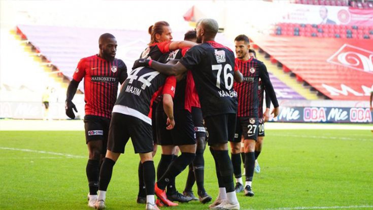Gaziantep, Alanyaspor'u 3-1 yendi