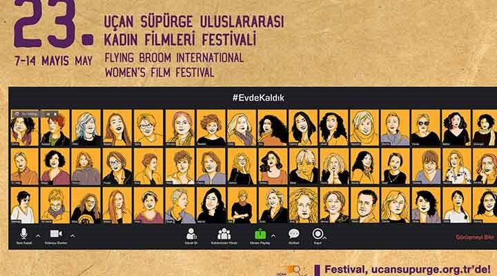 Uçan Süpürge Uluslararası Kadın Filmleri Festivali 'online' olarak başlayacak