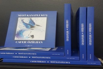 Cafer Özilhan'ın 'Mavi Kanatlı Kuş' kitabı okuyucularla buluştu