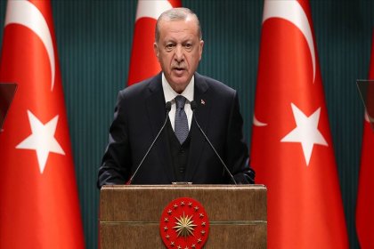 Erdoğan: Macron'un zihinsel noktada bir tedaviye ihtiyaç var