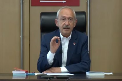 Kılıçdaroğlu apartman görevlileri ile görüştü