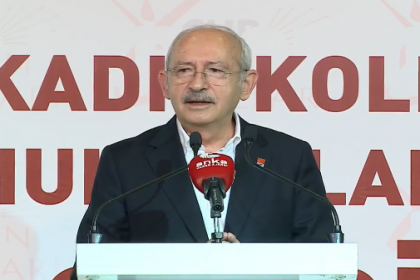 Kılıçdaroğlu: Güçlü demokrasiyi inşa edecek olan kadınlardır