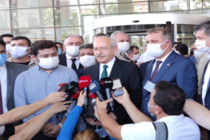 Kılıçdaroğlu Muhittin Böcek'i ziyaret etti