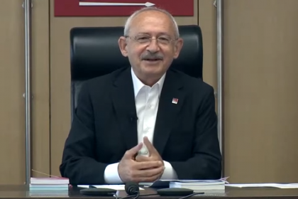 Kılıçdaroğlu sokağa çıkma yasağı olan 20 çocukla video konferans yoluyla görüştü